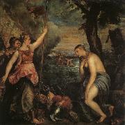  Titian Spain Succoring Religion oil painting reproduction